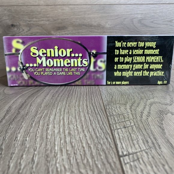 Senior Moments Board Game, Family Fun memory game Brand New Factory Sealed!! - Picture 3 of 4